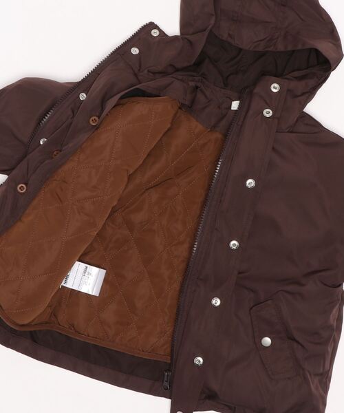 b・ROOM（ビールーム）の「4WAYジャケット（ブルゾン・キッズ・アイボリー/ダークブラウン/モスグリーン/ネイビー・90cm/100cm/110cm/120cm/130cm）」の10枚目の写真