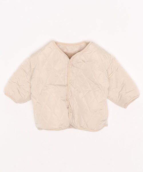 b・ROOM（ビールーム）の「4WAYジャケット（ブルゾン・キッズ・アイボリー/ダークブラウン/モスグリーン/ネイビー・90cm/100cm/110cm/120cm/130cm）」の15枚目の写真