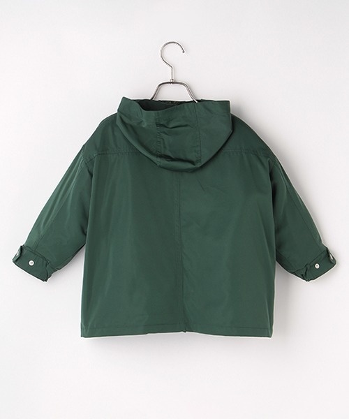 b・ROOM（ビールーム）の「4WAYジャケット（ブルゾン・キッズ・アイボリー/ダークブラウン/モスグリーン/ネイビー・90cm/100cm/110cm/120cm/130cm）」の20枚目の写真