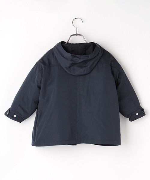 b・ROOM（ビールーム）の「4WAYジャケット（ブルゾン・キッズ・アイボリー/ダークブラウン/モスグリーン/ネイビー・90cm/100cm/110cm/120cm/130cm）」の21枚目の写真