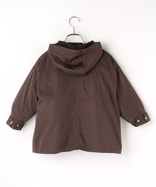 b・ROOM（ビールーム）の「4WAYジャケット（ブルゾン・キッズ・アイボリー/ダークブラウン/モスグリーン/ネイビー・90cm/100cm/110cm/120cm/130cm）」の22枚目の写真