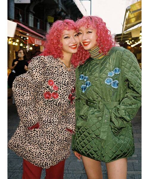 jouetie(ジュエティ)の「【POSTOKYO】パワショルキルティングJAPANジャケットコート(ノーカラージャケット・レディース・ブラック/カーキ/アイボリー/その他1・MEDIUM)」の5枚目の写真