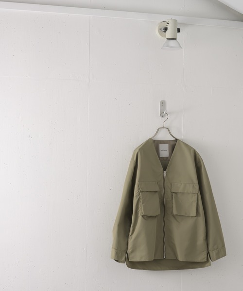 Alcindor Materials（アルシンダーマテリアルズ）の「no collar zip 
