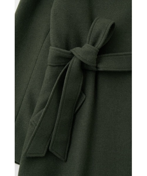 MOUSSY（マウジー）の「STAND COLLAR LONG コート（チェスターコート・レディース・グレー系その他/アイボリー/ブラック/カーキ・1/2）」の17枚目の写真