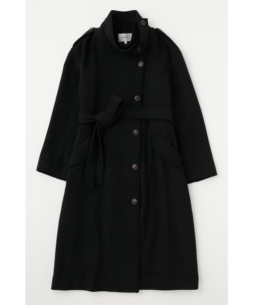 MOUSSY（マウジー）の「STAND COLLAR LONG コート（チェスターコート・レディース・グレー系その他/アイボリー/ブラック/カーキ・1/2）」の10枚目の写真