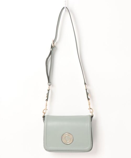 【MARC JACOBS】インシグニア クロスボディメタルロゴ フラップL MARC JACOBS インシグニア クロスボディメタルロゴ フラップL