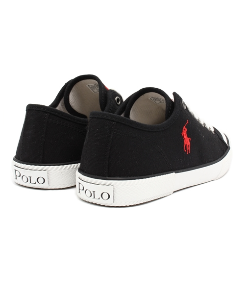 POLO RALPH LAUREN（ポロ ラルフ ローレン）の「ジュニア ポロ ラルフローレン キャンバス Polo CHAZ CVS Junior Itk（スニーカー・レディース・ブラック/カーキ・23cm/24cm/23.5cm）」の7枚目の写真