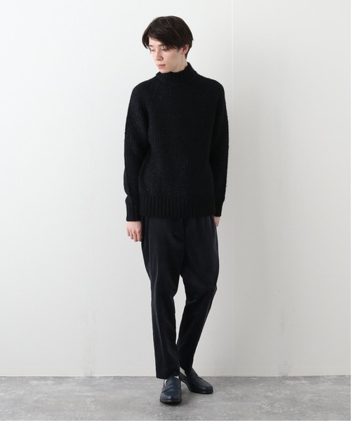 EDIFICE（エディフィス）の「Spray メランジ モック ネック ニット（ニット/セーター・メンズ・ネイビー/その他4・SMALL/MEDIUM/LARGE）」の5枚目の写真