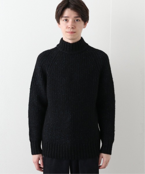 EDIFICE（エディフィス）の「Spray メランジ モック ネック ニット（ニット/セーター・メンズ・ネイビー/その他4・SMALL/MEDIUM/LARGE）」の6枚目の写真