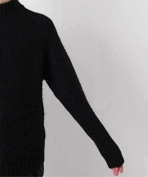 EDIFICE（エディフィス）の「Spray メランジ モック ネック ニット（ニット/セーター・メンズ・ネイビー/その他4・SMALL/MEDIUM/LARGE）」の8枚目の写真