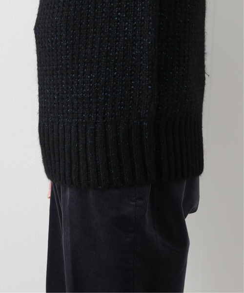 EDIFICE（エディフィス）の「Spray メランジ モック ネック ニット（ニット/セーター・メンズ・ネイビー/その他4・SMALL/MEDIUM/LARGE）」の13枚目の写真
