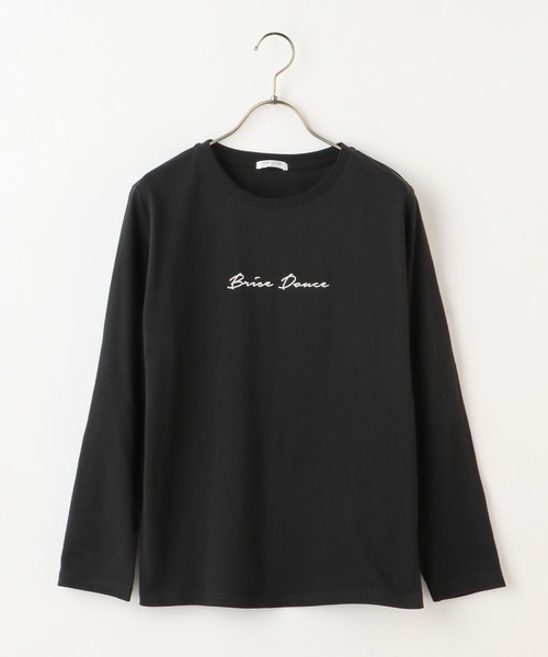 Honeys(ハニーズ)の「ロゴプリントTシャツ(Tシャツ/カットソー・レディース・ブラック/ライトグリーン/ホワイト系その他/オフホワイト/サックスブルー/グリーン系その他・L/M/S)」の20枚目の写真