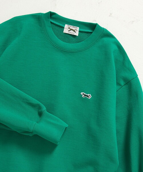 FREAK'S STORE（フリークスストア）の「TOWN CRAFT × FREAK'S STORE/タウンクラフト 【WEB限定】theFOX スウェットクルーネック（スウェット・レディース・グレー/ネイビー/レッド/グリーン/ブラック/オフホワイト・ﾌﾘ-）」の4枚目の写真