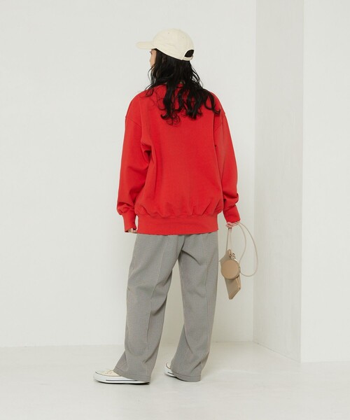 FREAK&#39;S STORE - 【新品タグ付き】FREAK’S STORE FOX スウェット the FOX ハーフジップ ポロ スウェット｜フリークスストアの通販