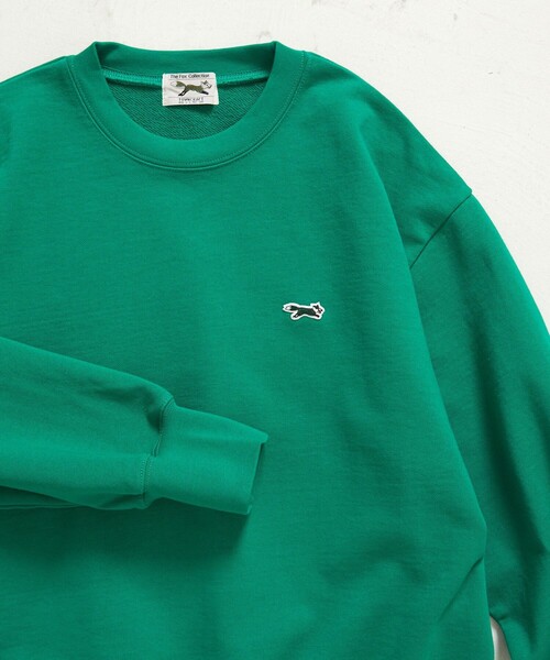 FREAK'S STORE（フリークスストア）の「TOWN CRAFT × FREAK'S STORE/タウンクラフト 【WEB限定】theFOX スウェットクルーネック（スウェット・レディース・グレー/ネイビー/レッド/グリーン/ブラック/オフホワイト・ﾌﾘ-）」の16枚目の写真