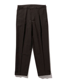 BEAMS PLUS | BEAMS PLUS / ダークチェック 1プリーツ トラベル トラウザーズ(スラックス)