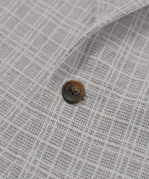 MEN'S BIGI（メンズビギ）の「＜FORTEX＞ツイードジャージ ジャガードチェックジャケット　fabric made in italy（テーラードジャケット・メンズ・ブラック/ベージュ・01/02/03/04）」の19枚目の写真