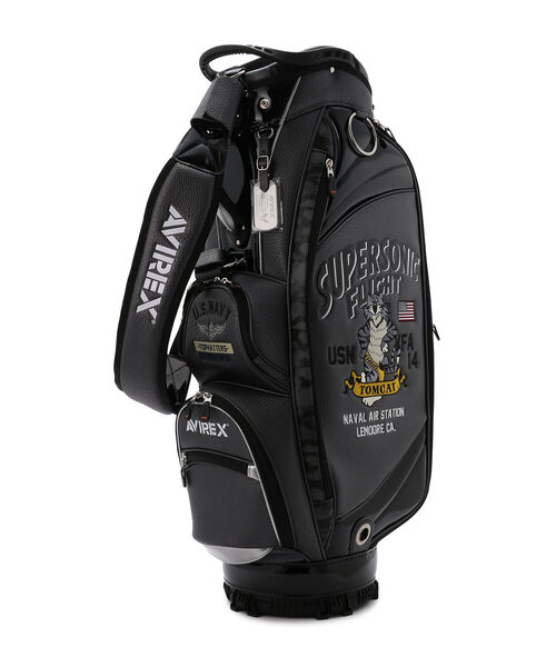 AVIREX ゴルフバッグ・キャディバッグ　ヘッドカバー付き AVIREX セール30%OFF アヴィレックスゴルフ キャディバッグ GOLF