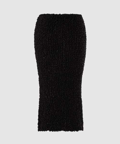 DRIES VAN NOTEN（ドリスヴァンノッテン）の「01700-SEVINA 4260 W.W.SKIRT（スカート・レディース・ライトグリーン/ネイビー系・S/XS）」の3枚目の写真