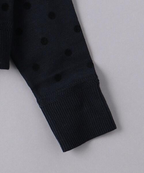 MUVEIL（ミュベール）の「＜MUVEIL（ミュベール）＞クローバーレース カーディガン ■■■（カーディガン/ボレロ・レディース・イエロー/ネイビー・36）」の5枚目の写真