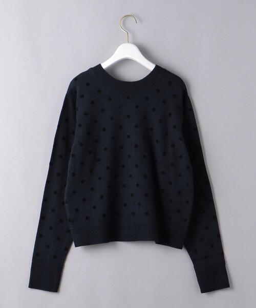 MUVEIL（ミュベール）の「＜MUVEIL（ミュベール）＞クローバーレース カーディガン ■■■（カーディガン/ボレロ・レディース・イエロー/ネイビー・36）」の15枚目の写真