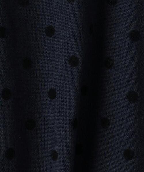 MUVEIL（ミュベール）の「＜MUVEIL（ミュベール）＞クローバーレース カーディガン ■■■（カーディガン/ボレロ・レディース・イエロー/ネイビー・36）」の16枚目の写真