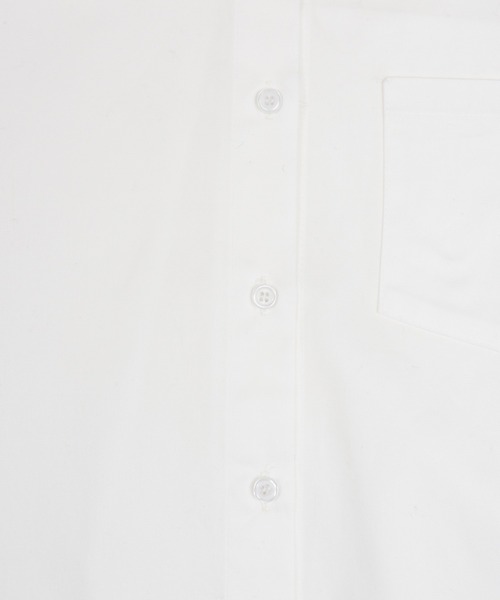 PUNYUS(プニュズ)の「無地長袖シャツ(シャツ/ブラウス・レディース・ホワイト・1/2/4/3)」の6枚目の写真