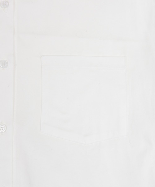 PUNYUS(プニュズ)の「無地長袖シャツ(シャツ/ブラウス・レディース・ホワイト・1/2/4/3)」の7枚目の写真
