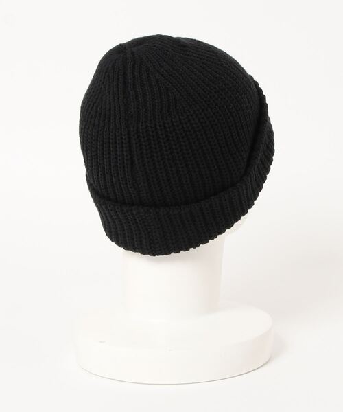 koe（コエ）の「リラックスワッチ*（ニットキャップ/ビーニー・レディース・ブラック/ライトグレー・FREE）」の3枚目の写真