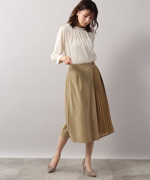 SOUP（スープ）の「◆柄＆無地あり/プロバンスプリントブラウス（シャツ/ブラウス・レディース・ネイビー/ブルー系/ネイビー系/アイボリー/グレー・11/15 /13/09/07）」の21枚目の写真