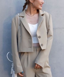 テーラーショートジャケット