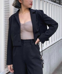 SPIRALGIRL | テーラーショートジャケット(テーラードジャケット)