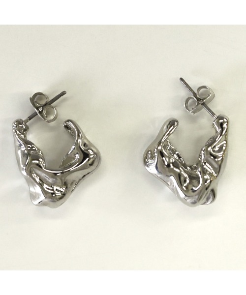 select MOCA（セレクトモカ）の「ミニLAVAピアス（ピアス（両耳用）・レディース・シルバー/ゴールド・FREE）」の9枚目の写真