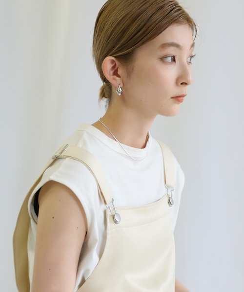 select MOCA（セレクトモカ）の「ミニLAVAピアス（ピアス（両耳用）・レディース・シルバー/ゴールド・FREE）」の4枚目の写真