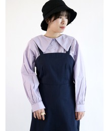 ehka sopo | ドットレース衿ブラウス(シャツ/ブラウス)