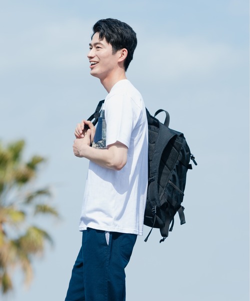 Blue Standard (ブルースタンダード)の「【BLUE STANDARD/ブルースタンダード】汗染みが目立ちにくいTシャツ ZEROSTAIN プリント切り替えTシャツ(Tシャツ/カットソー・メンズ・ホワイト/その他1/その他2/ブラック系その他/カリビアンブルー/ホワイト系その他/その他3/ブルー系その他/ネイビー/その他4/ブルー/ブラック・X-LARGE/LARGE/SMALL/MEDIUM)」の17枚目の写真