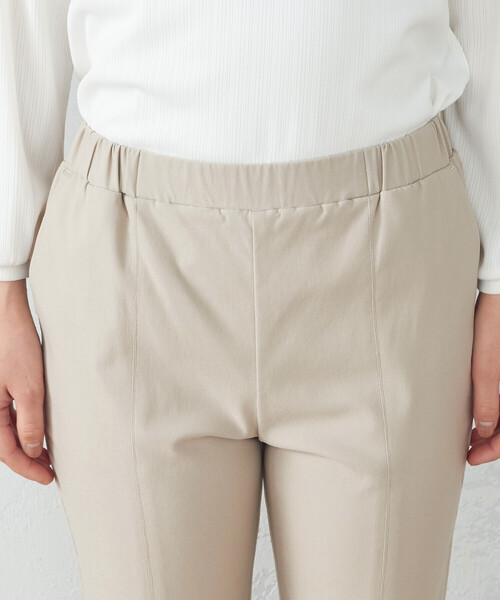 COMME CA ISM(コムサイズム)の「スリット入り イージーパンツ(その他パンツ・レディース・ブラック/グレイッシュベージュ・SMALL/MEDIUM/LARGE)」の10枚目の写真