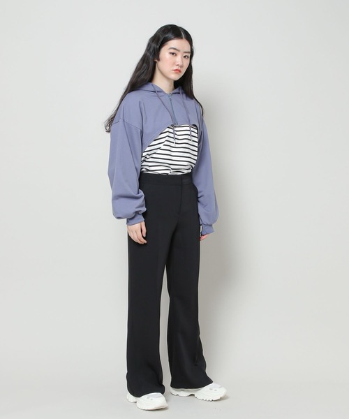 ALAND（エーランド）の「3.3Field Trip／SLIM FIT SLACKS  2277678（スラックス・レディース・ライトブルー/ブラック・SMALL/MEDIUM）」の16枚目の写真