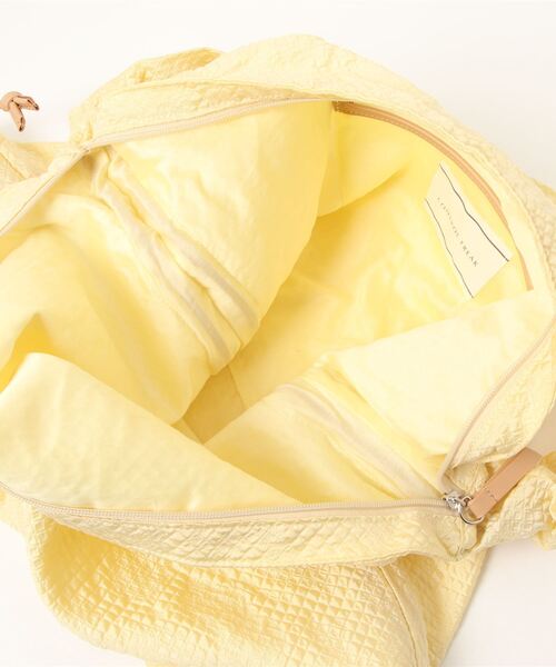 CONTROL FREAK（コントロールフリーク）の「CONTROL FREAK(コントロールフリーク)シャーリングバッグ（ハンドバッグ・レディース・サックスブルー/イエロー/グレー・FREE）」の6枚目の写真