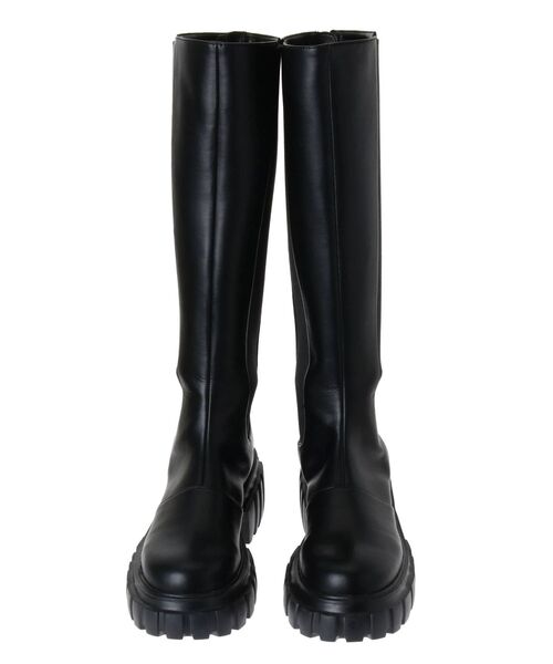 jouetie（ジュエティ）の「サイドゴアロングブーツ（ブーツ・レディース・ブラック/オフホワイト・M/L）」の16枚目の写真