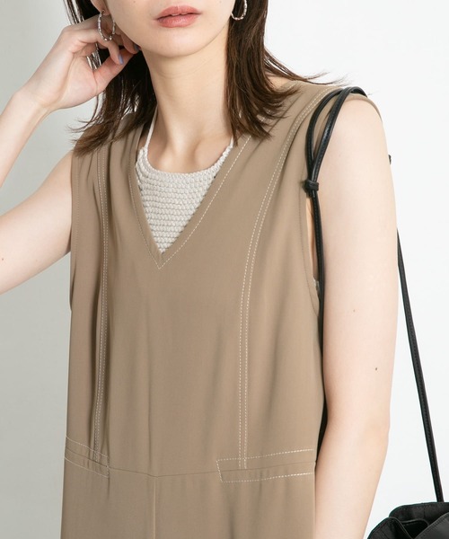 KBF（ケイビーエフ）の「ガーター編みホルターニット（ニット/セーター・レディース・カーキ/グレー系その他/ベージュ系その他・ONE）」の21枚目の写真