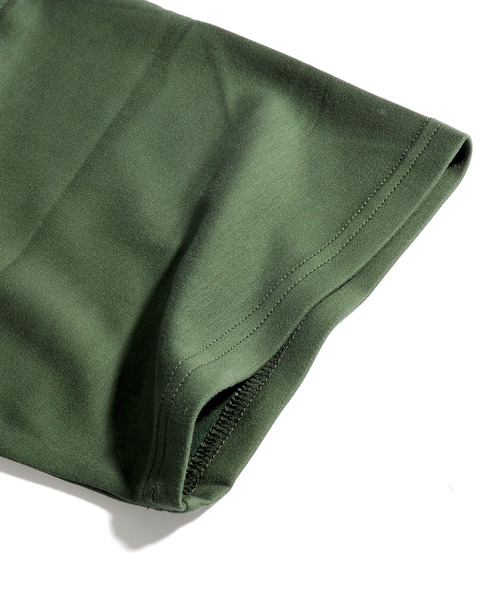 neos（ネオス）の「【neos -addictive design-】ルーズシルエット 接触冷感 ハーフスリーブ ベーシック Tシャツ（Tシャツ/カットソー・メンズ・ホワイト/ブラック/ターコイズブルー/カーキ/ピンク・MEDIUM/LARGE/X-LARGE）」の17枚目の写真