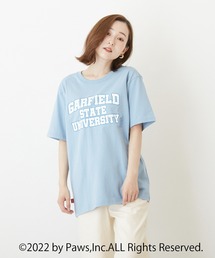 ガーフィールド16/-天竺プリント半袖CREW　TEE(BEY)