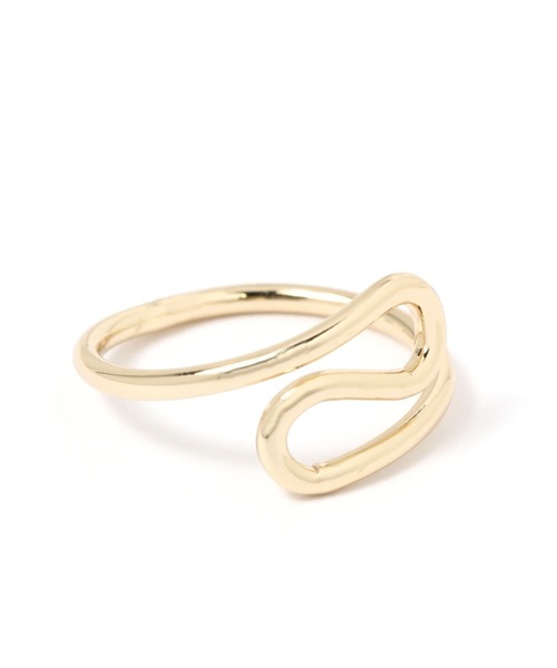 LAKOLE（ラコレ）の「ラインカーブリング / 266207（リング・レディース・その他1/その他2・FREE）」の2枚目の写真