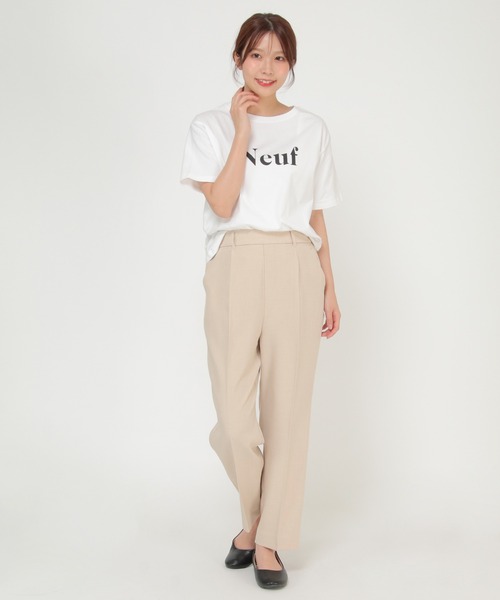 LBC(エルビーシー)の「リネンライクカラーテーパードパンツ(その他パンツ・レディース・ベージュ/グリーン/ブラック・L/M)」の15枚目の写真