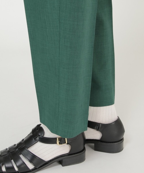 LBC(エルビーシー)の「リネンライクカラーテーパードパンツ(その他パンツ・レディース・ベージュ/グリーン/ブラック・L/M)」の6枚目の写真