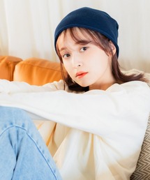 LINEASTORIA（リネアストリア）の「【ニットキャップ】オーガニックコットン100％（ニットキャップ/ビーニー）」