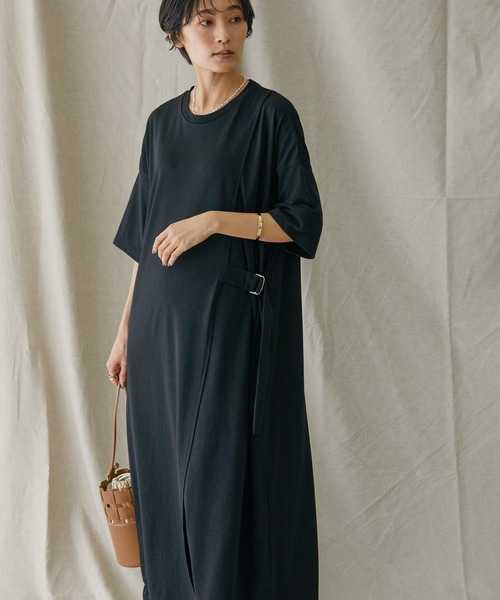 Ameri（アメリ）の「NEEDLE CHECK DRESS（ワンピース）」 - WEAR