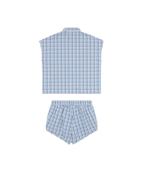 DIESEL（ディーゼル）の「レディース 半袖パジャマ セット ルームウェア（ルームウェア/パジャマ・レディース・ピンク/ブルー・SMALL/LARGE/MEDIUM）」の11枚目の写真