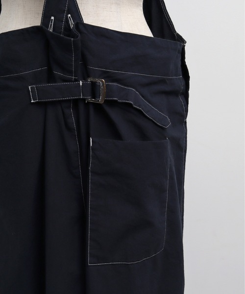 chambre de charme（シャンブルドゥシャーム）の「cdc コットンタイプライター NVW 吊りパンツ（その他パンツ・レディース・ネイビー/グリーン・FREE）」の22枚目の写真